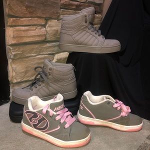 Heelys! Two styles, youth size 2 and 5 available